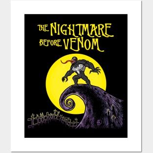 The Nightmare Before V.e.n.o.m.m Posters and Art